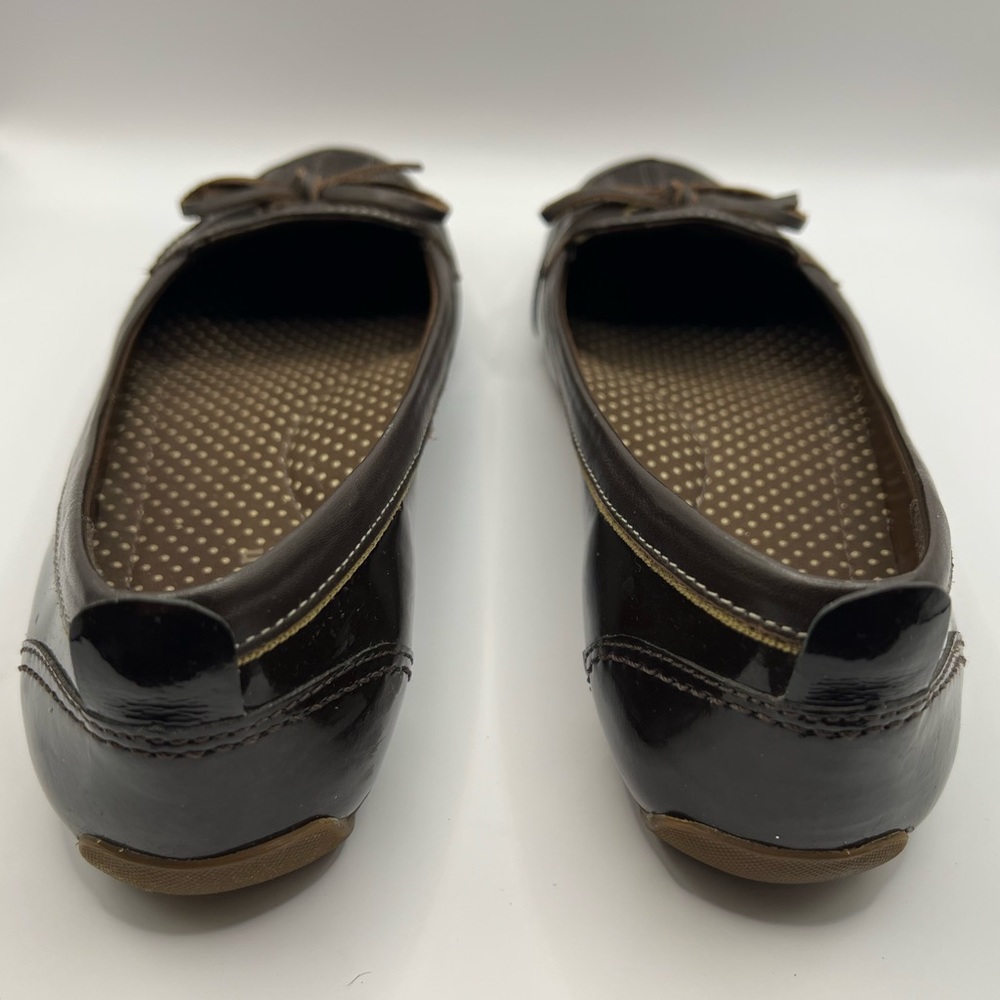 L.L. Bean Patent Leather Ballet Flats, Women’s size 7M - Picture 3 of 6